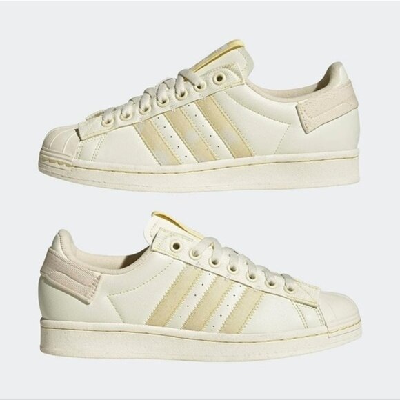 Adidas Shelltoe Boost Men 11 Superstar Parley Cream Off White Gf 112025 - Picture 1 of 11